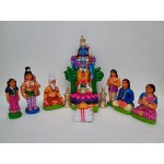 SATHYANAYANAN POOJA SET - CLAY DOLL